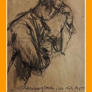 arts leunend op elleboog 56/4/30