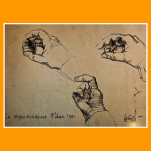 studie handen 61/8/30