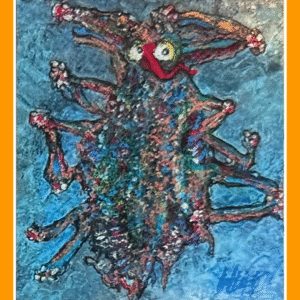 beschadigde blauw dewael kever 25/12/80