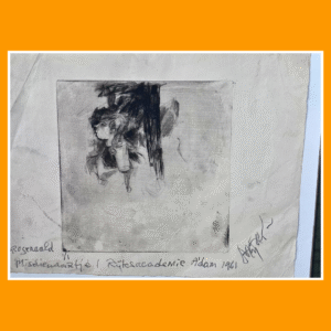 gemengde techniek, misdienaartje 61/2/30