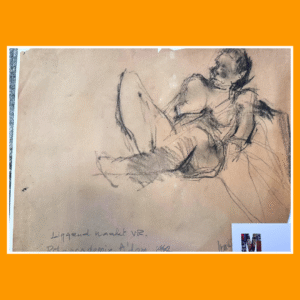 liggend naakte vrouw 61/23/30