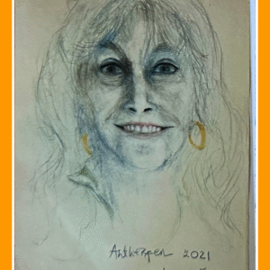 zelfportret marjan 21/3/80